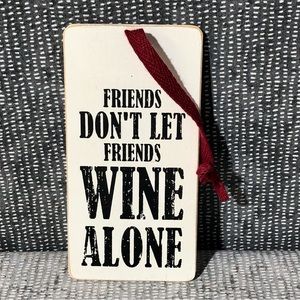Funny Wine Placard